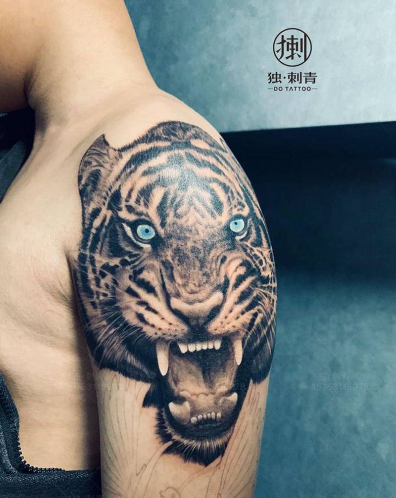 写实花臂局部纹身图片_手臂欧美写实纹身图案