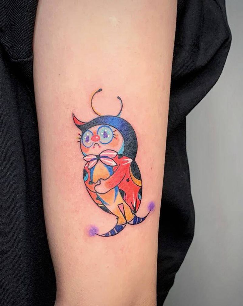 彩色卡通 ✨纹身图片_手臂卡通纹身图案
