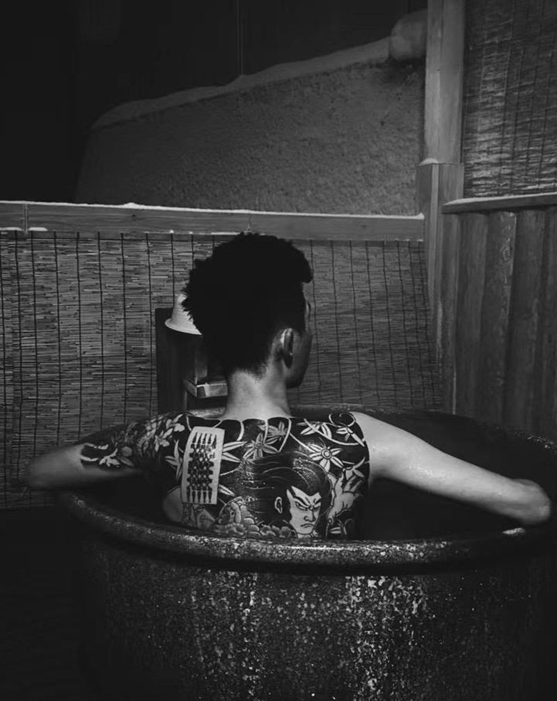 客照纹身图片_背部胸部新传统老传统纹身图案