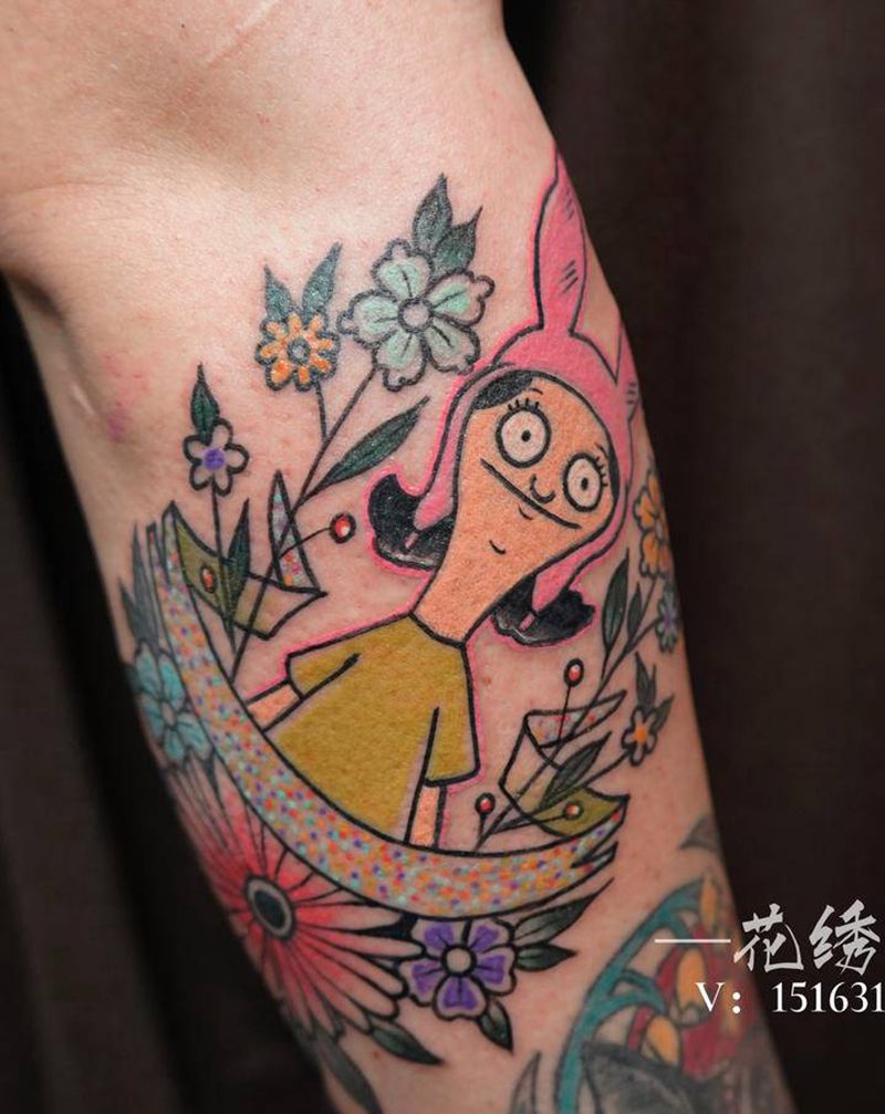 可可爱爱纹身图片_手臂腿部New SchoolOld School纹身图案