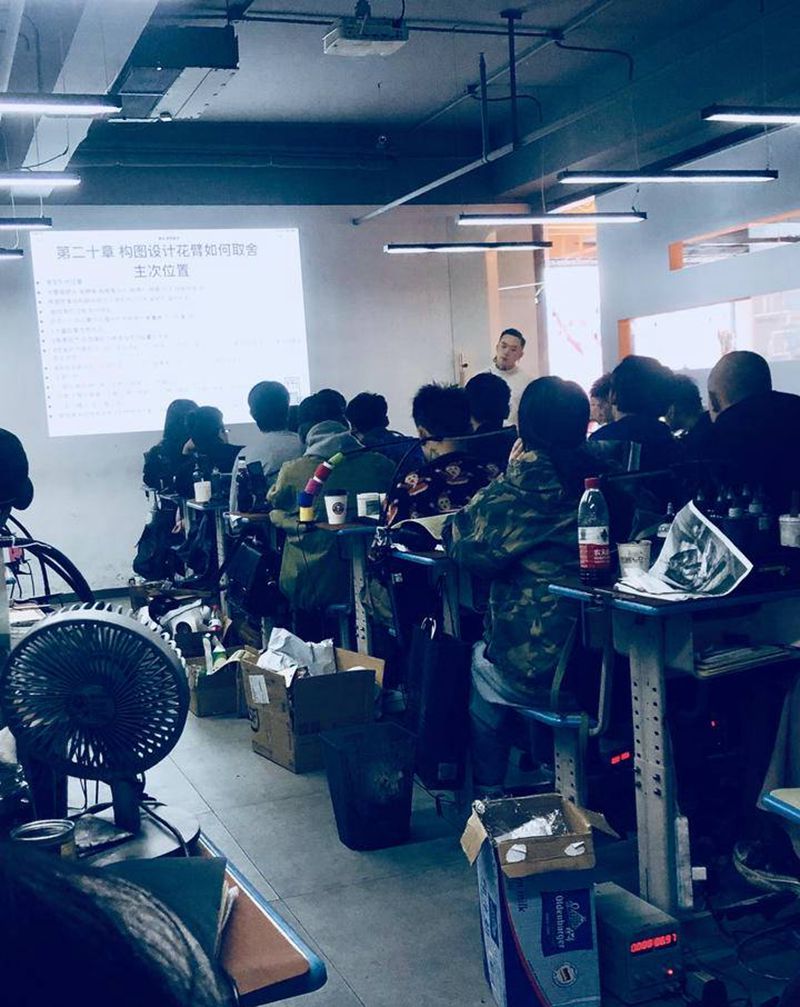 刺青态度纹身图片_欧美写实纹身图案