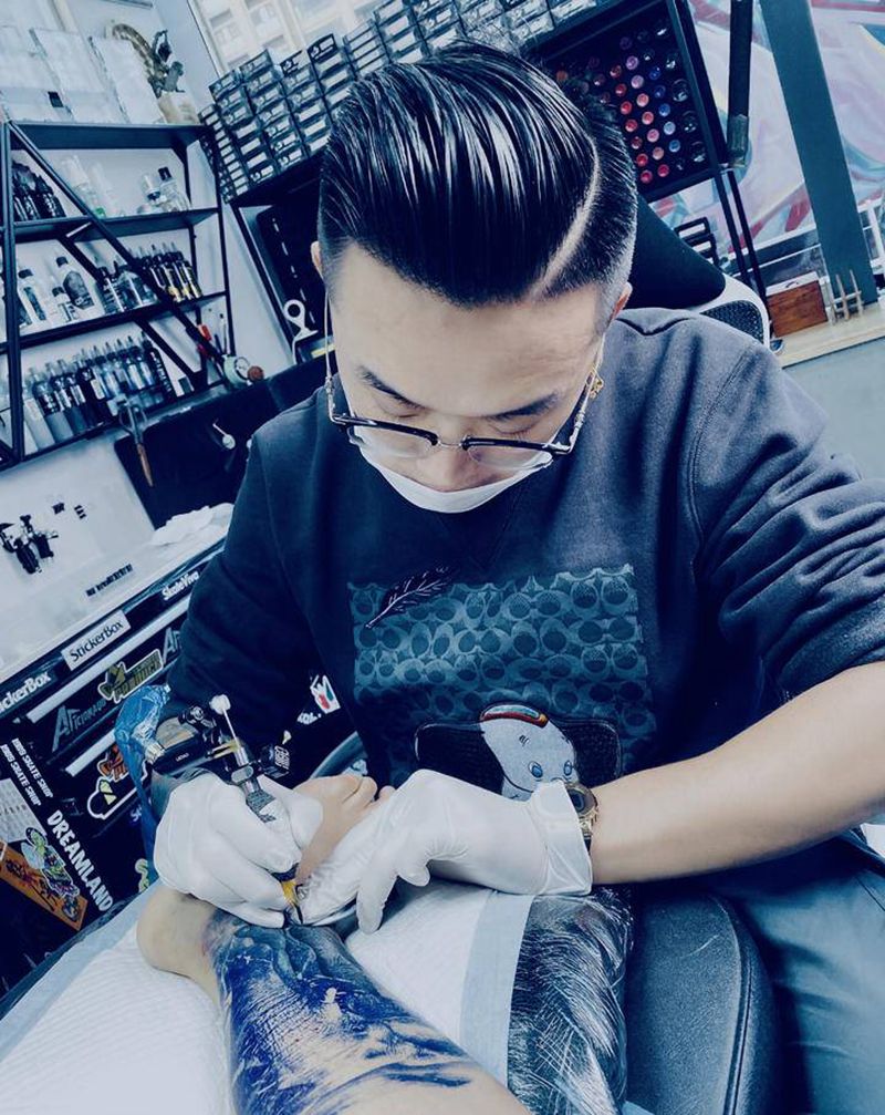 乐道PM2.5纹身图片_欧美写实纹身图案