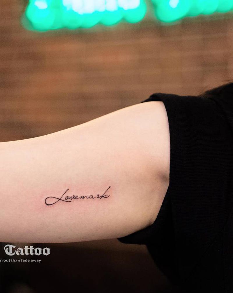 字母纹身图片_手臂纹身图案