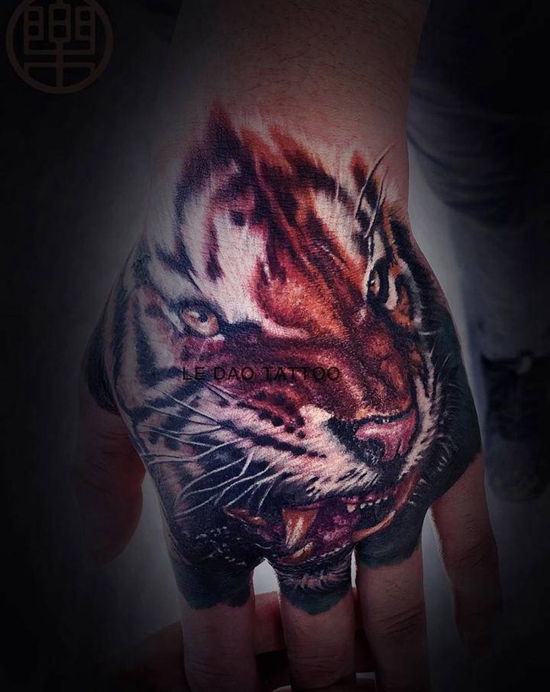 乐道出品 写实老虎