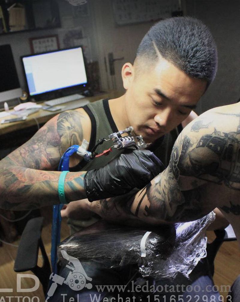 成长路上纹身图片_乐道纹身图案