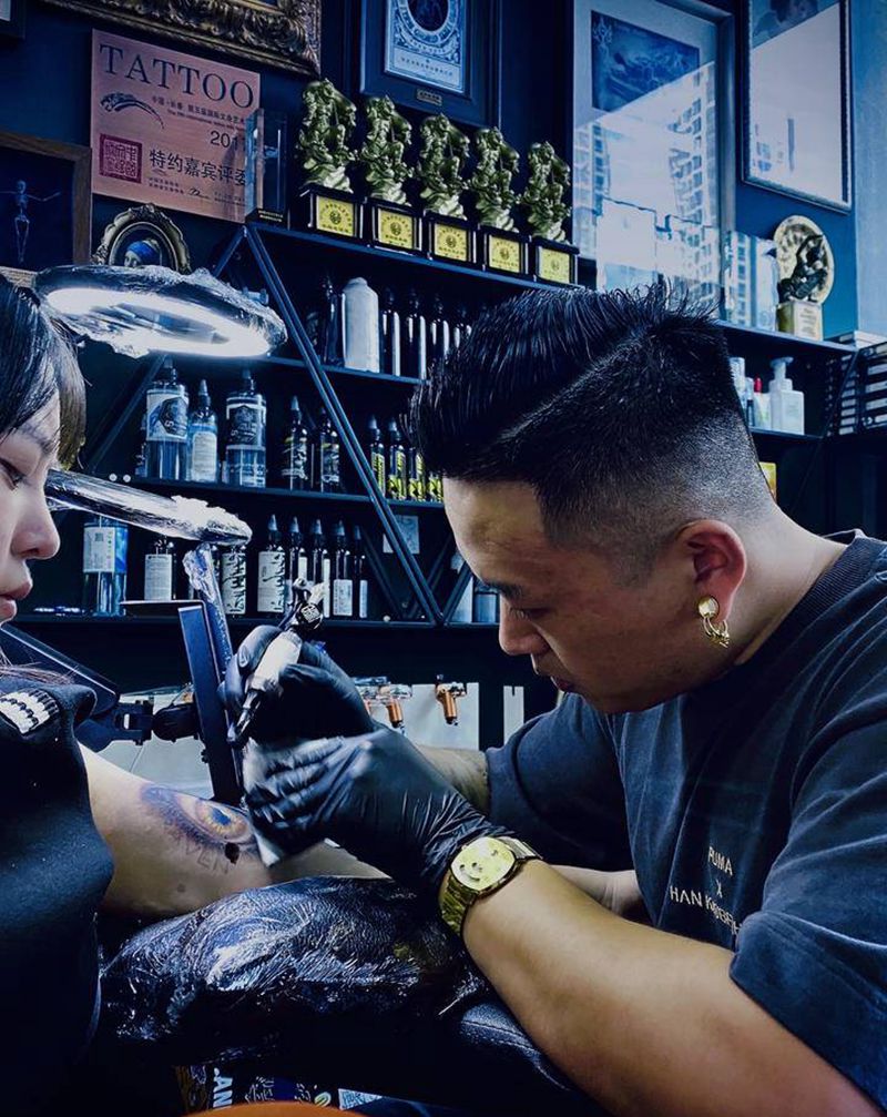 乐道日常纹身图片_欧美写实纹身图案