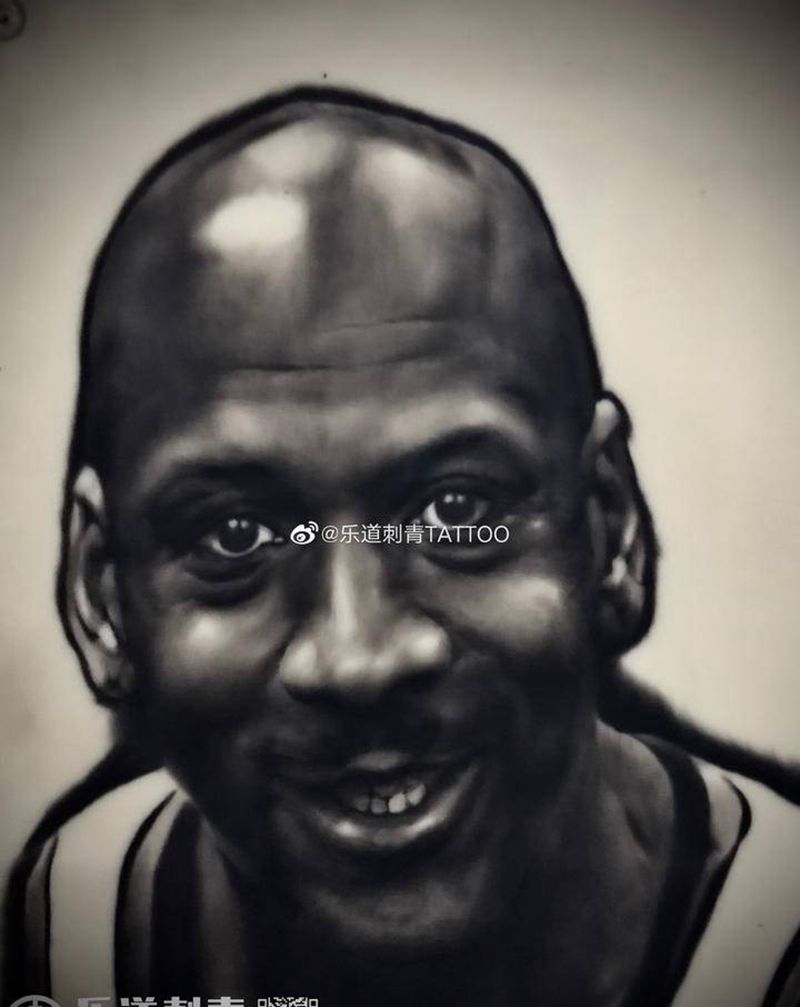 #乐道课堂 一组全明星阵容纹身图片_欧美写实纹身图案