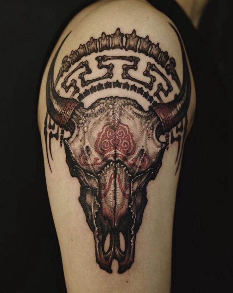 大臂纹身图片_手臂纹身图案