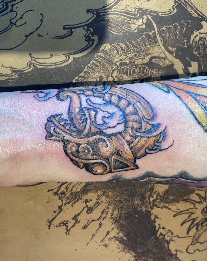 小作品纹身图片_几何纹身图案