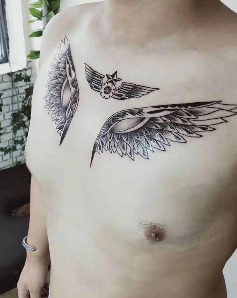 徽章纹身图片_图腾几何纹身图案