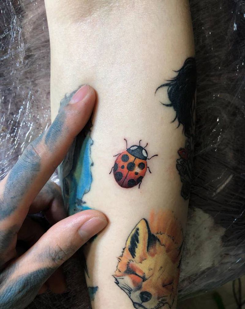 小清新纹身图片_新传统纹身图案