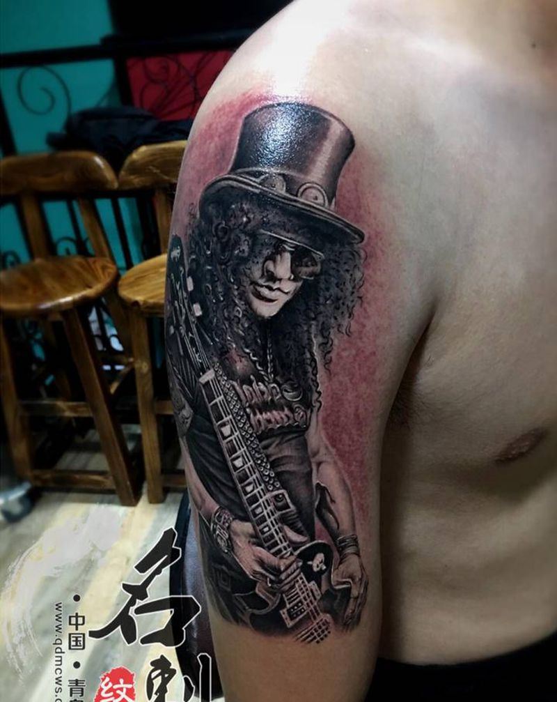 欧美写实纹身图片_手臂欧美写实纹身图案