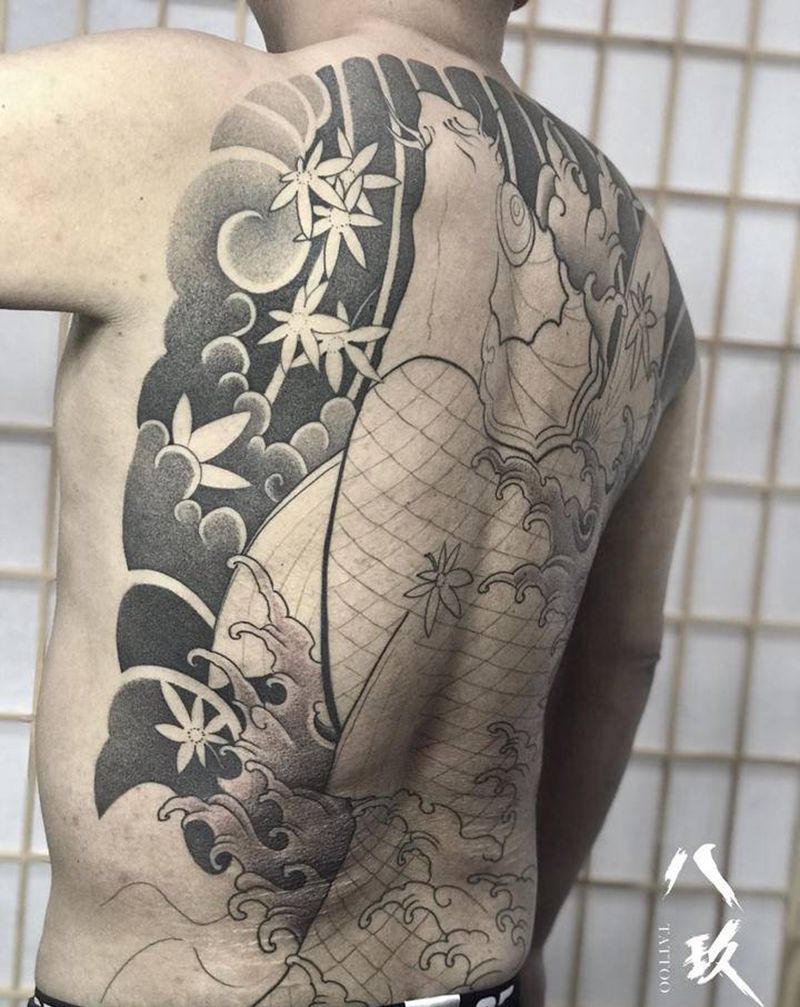 未完纹身图片_老传统纹身图案