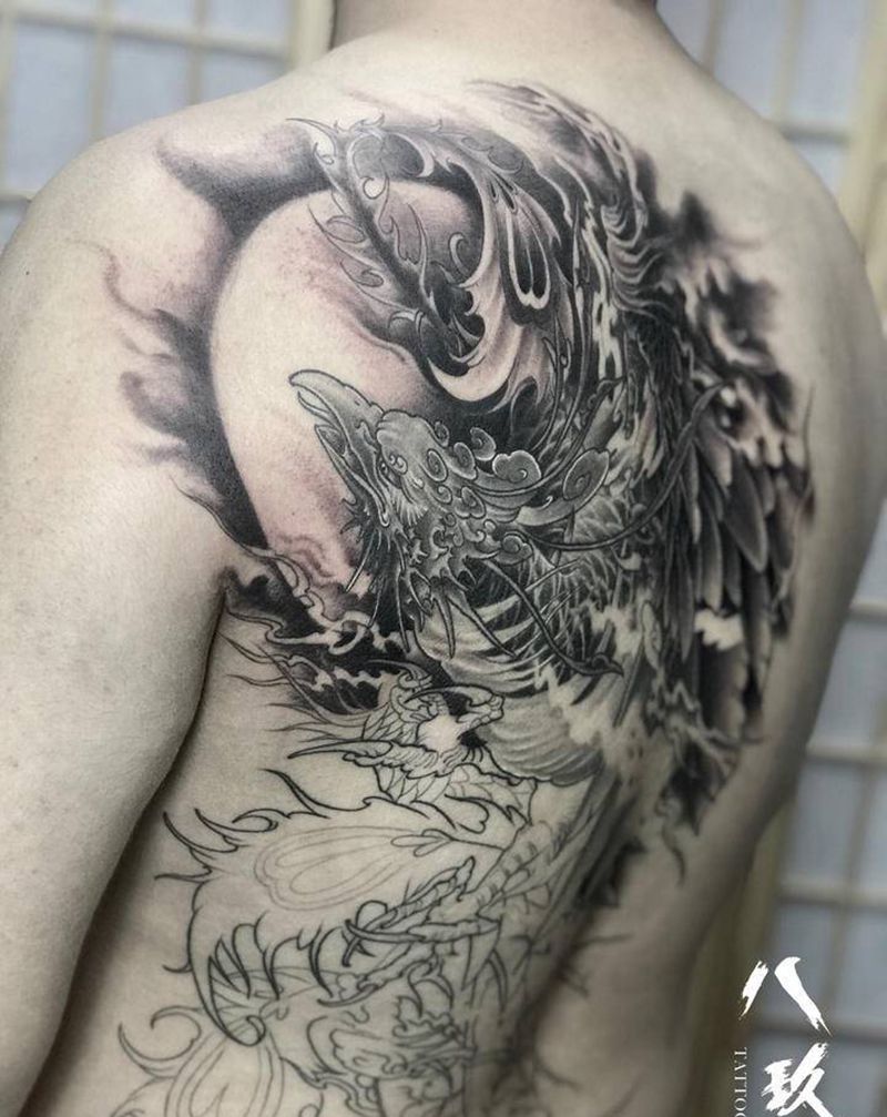 未完待续纹身图片_新传统纹身图案