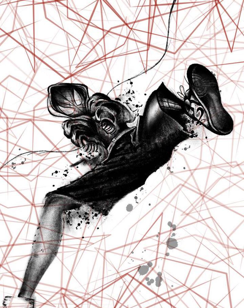 蜘蛛纹身图片_画作纹身图案