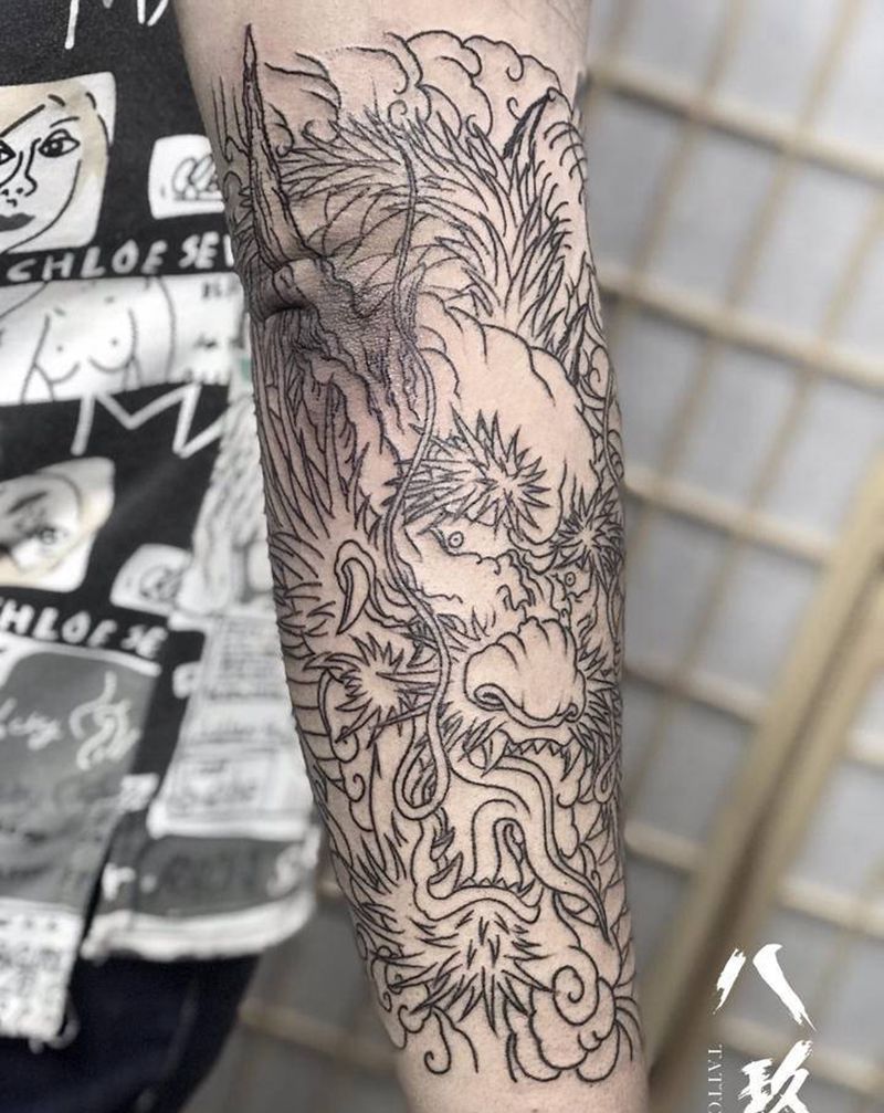 驻店三德子师傅今日s纹身图片_老传统纹身图案