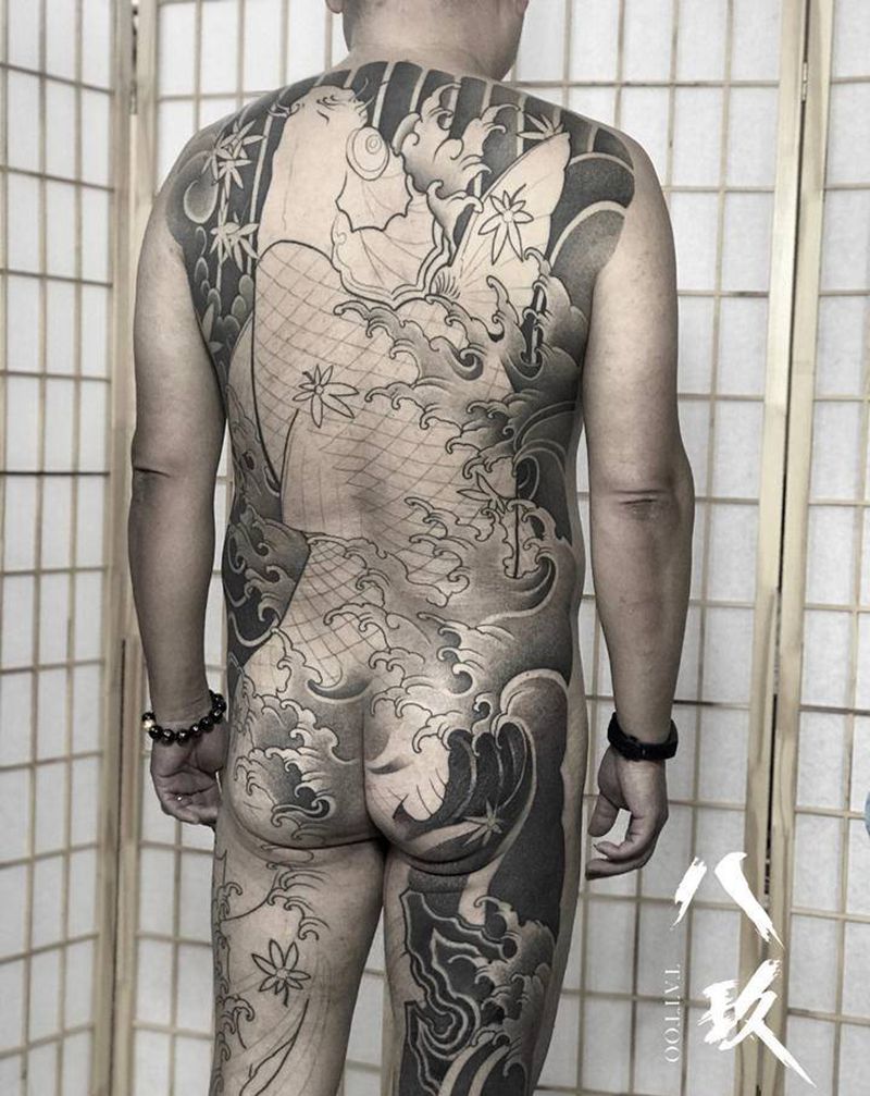 未完待续纹身图片_老传统纹身图案