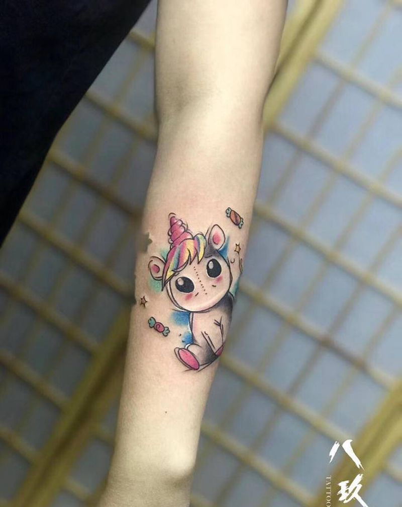 三德子师傅纹身图片_手臂纹身图案