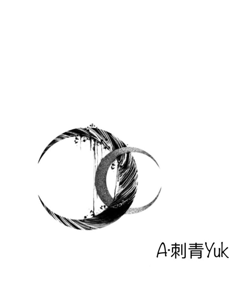 暗黑月纹身图片_点刺纹身图案