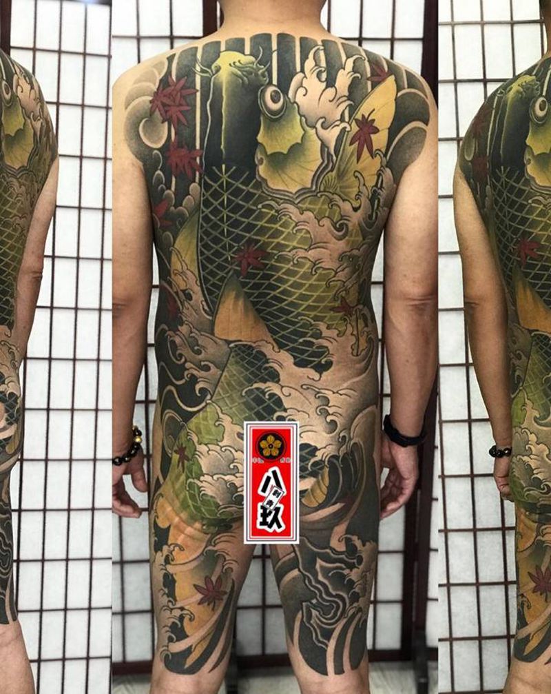 近期纹身图片_老传统新传统纹身图案