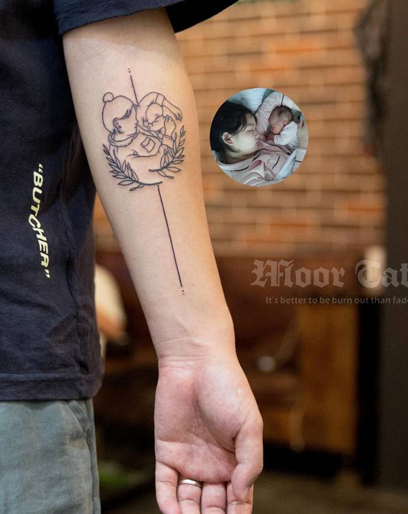 简笔画纹身图片_手部纹身图案