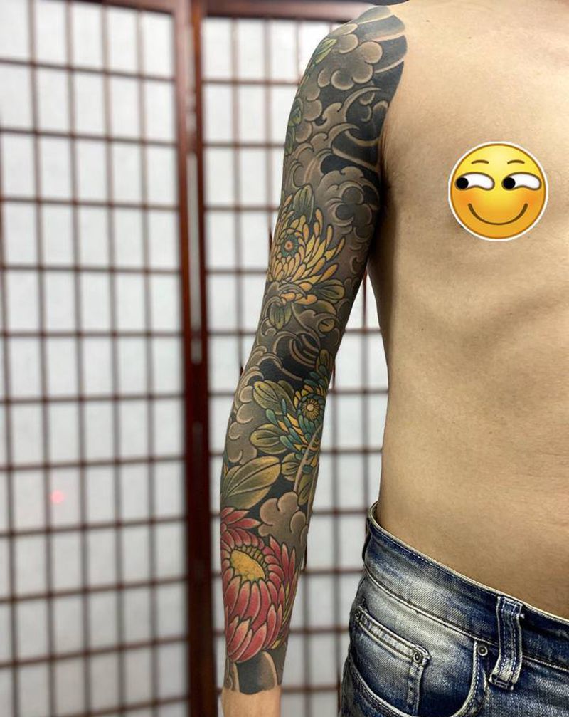 恢复太好了纹身图片_老传统纹身图案