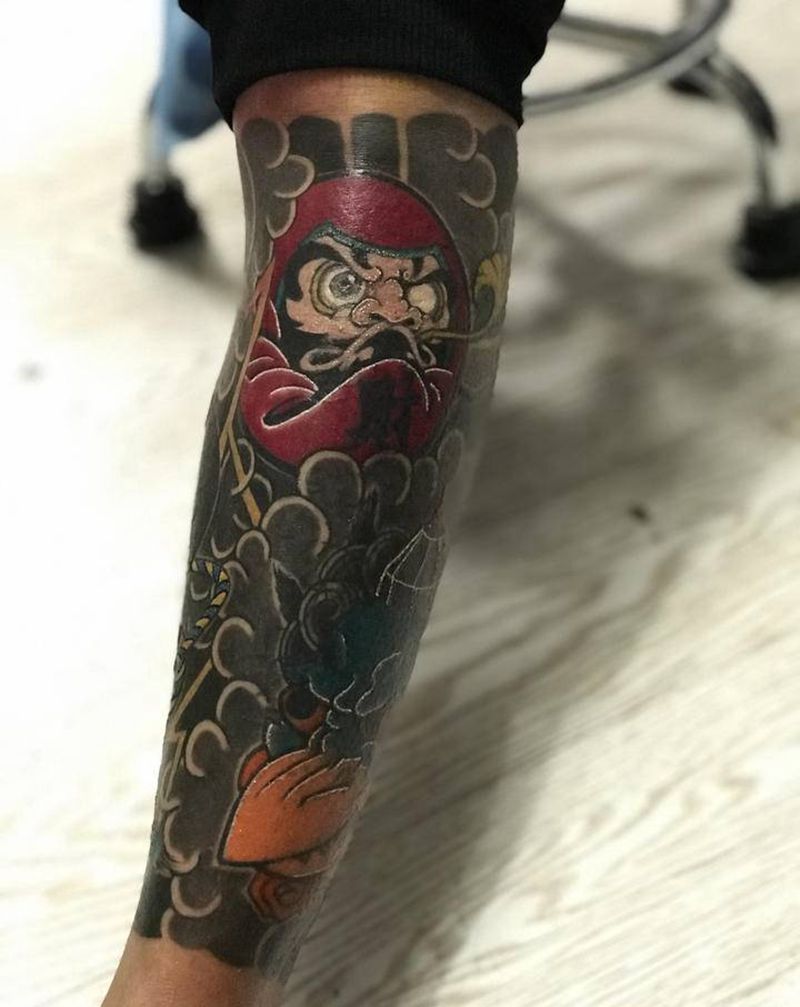 遮盖纹身图片_老传统纹身图案