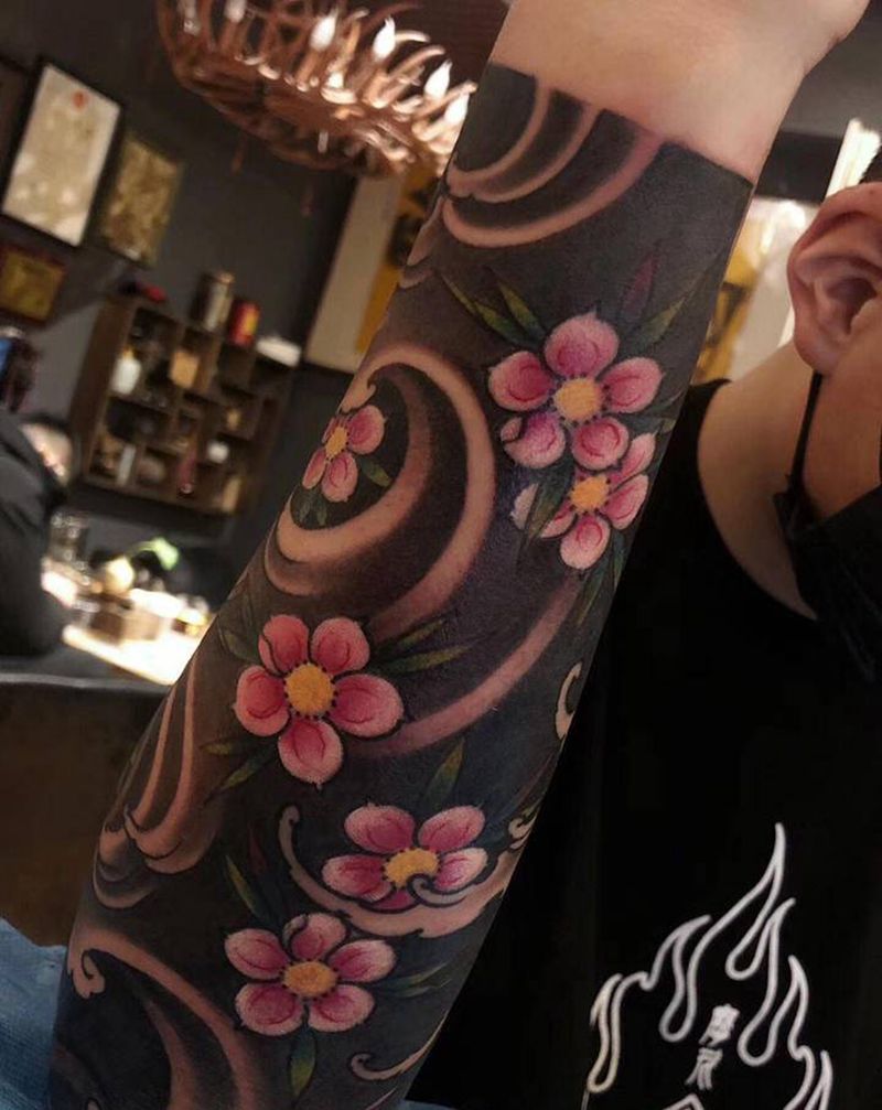 我喜欢的东西纹身图片_老传统纹身图案