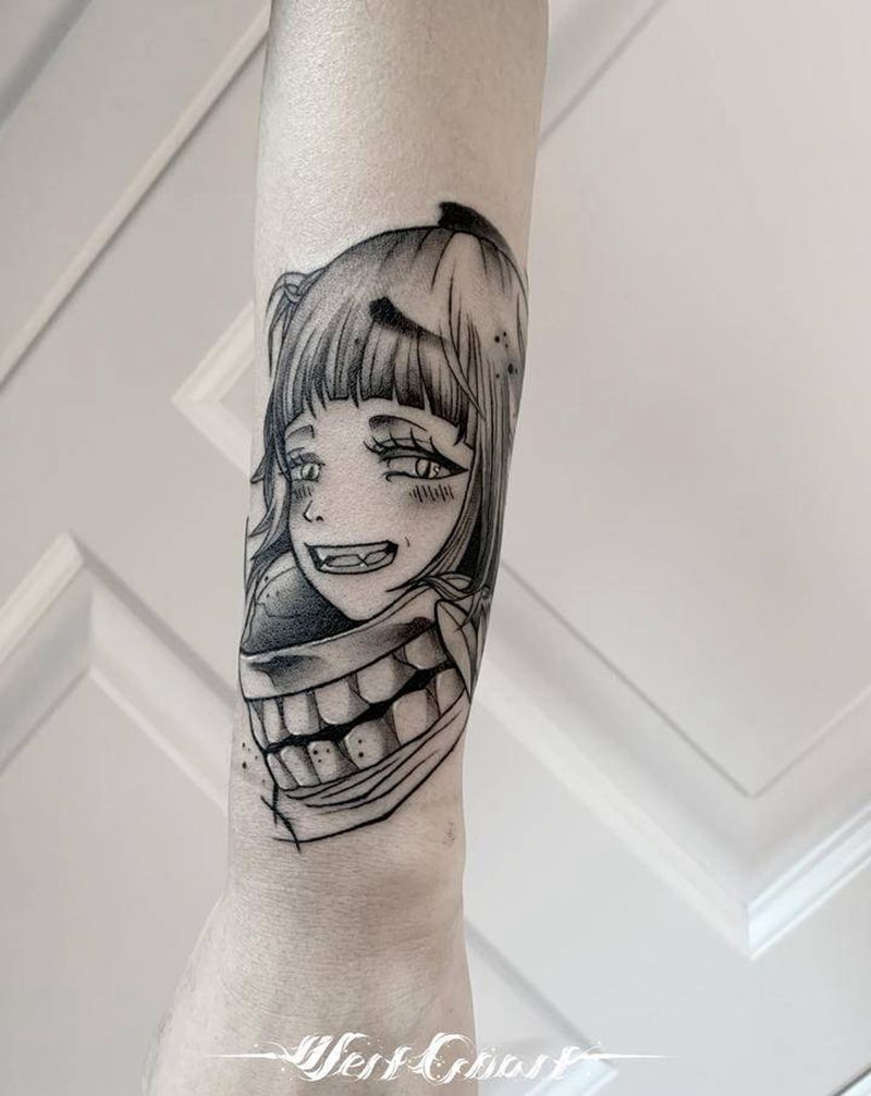 战争学院纹身图片_手臂卡通纹身图案