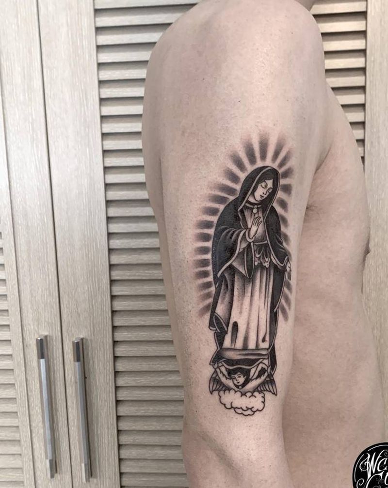 小帅哥的手臂纹身图片_手臂New School纹身图案