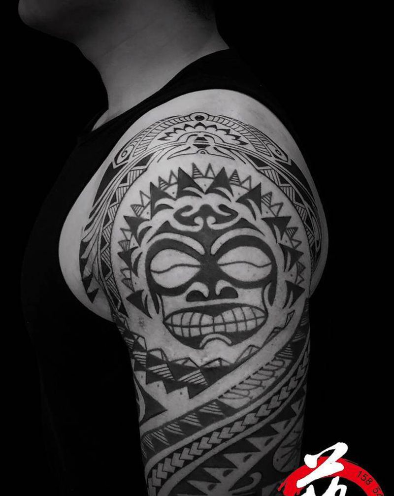 图腾纹身图片_手臂图腾纹身图案