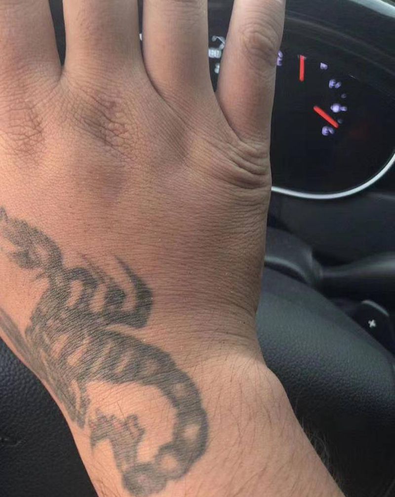 超皮秒洗纹身一次效果纹身图片_手臂纹身图案