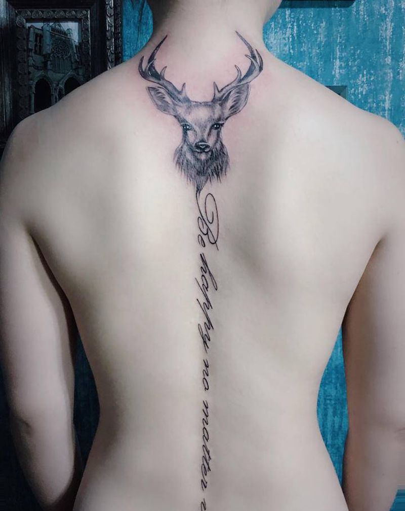 近期小清新纹身图片_手臂背部水彩纹身图案