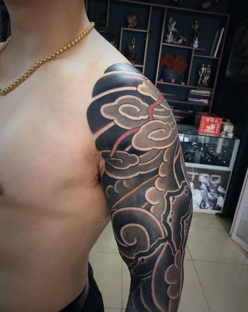 传统纹身图片_手臂纹身图案