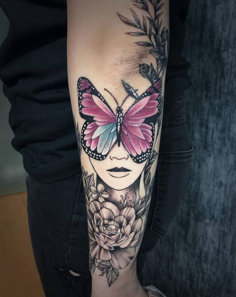 美纹身图片_手臂纹身图案