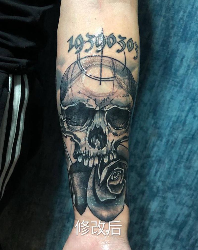 遮盖纹身图片_手臂纹身图案