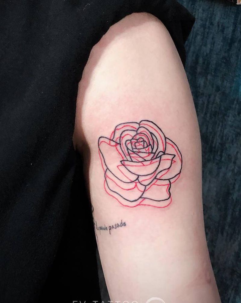 小清新纹身图片_手臂纹身图案