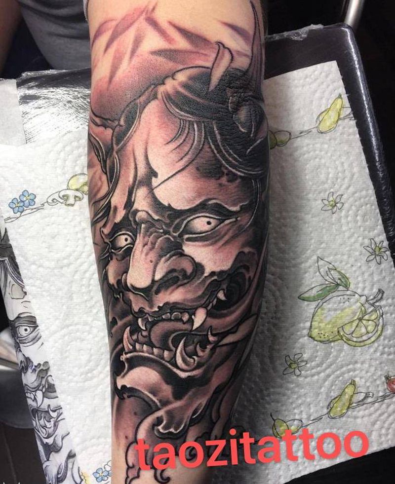 般若纹身图片_手臂纹身图案