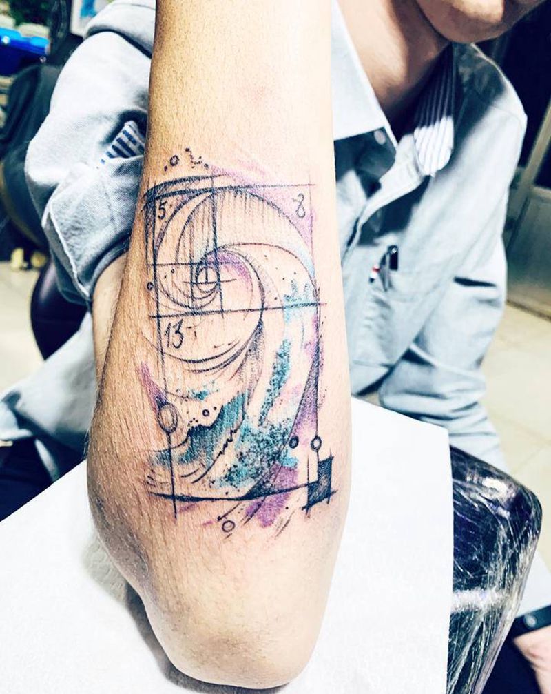 艺术纹身图片_手部欧美写实纹身图案