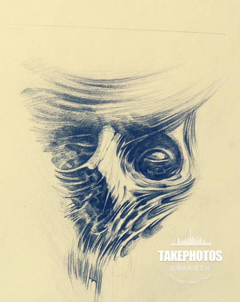 重生纹身图片_欧美写实纹身图案