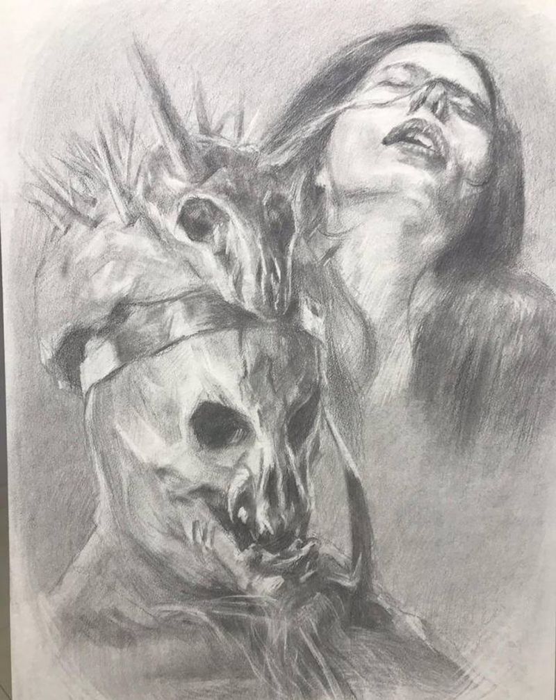 爱情纹身图片_欧美写实纹身图案