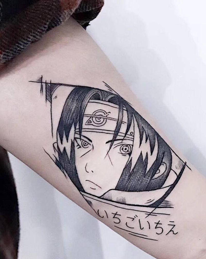 火影纹身图片_手臂纹身图案