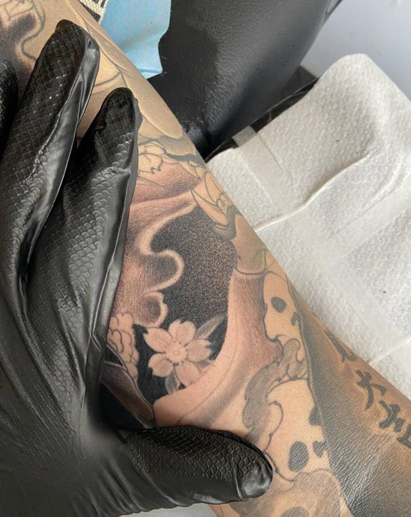 花臂纹身图片_手臂纹身图案