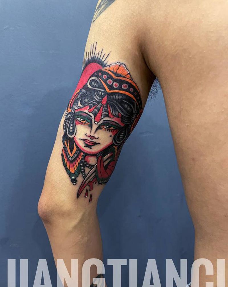 Old school纹身图片_手臂Old School纹身图案