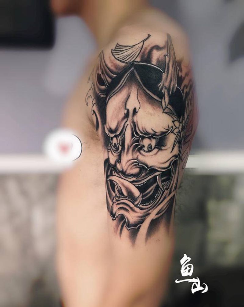 般若纹身图片_手臂纹身图案