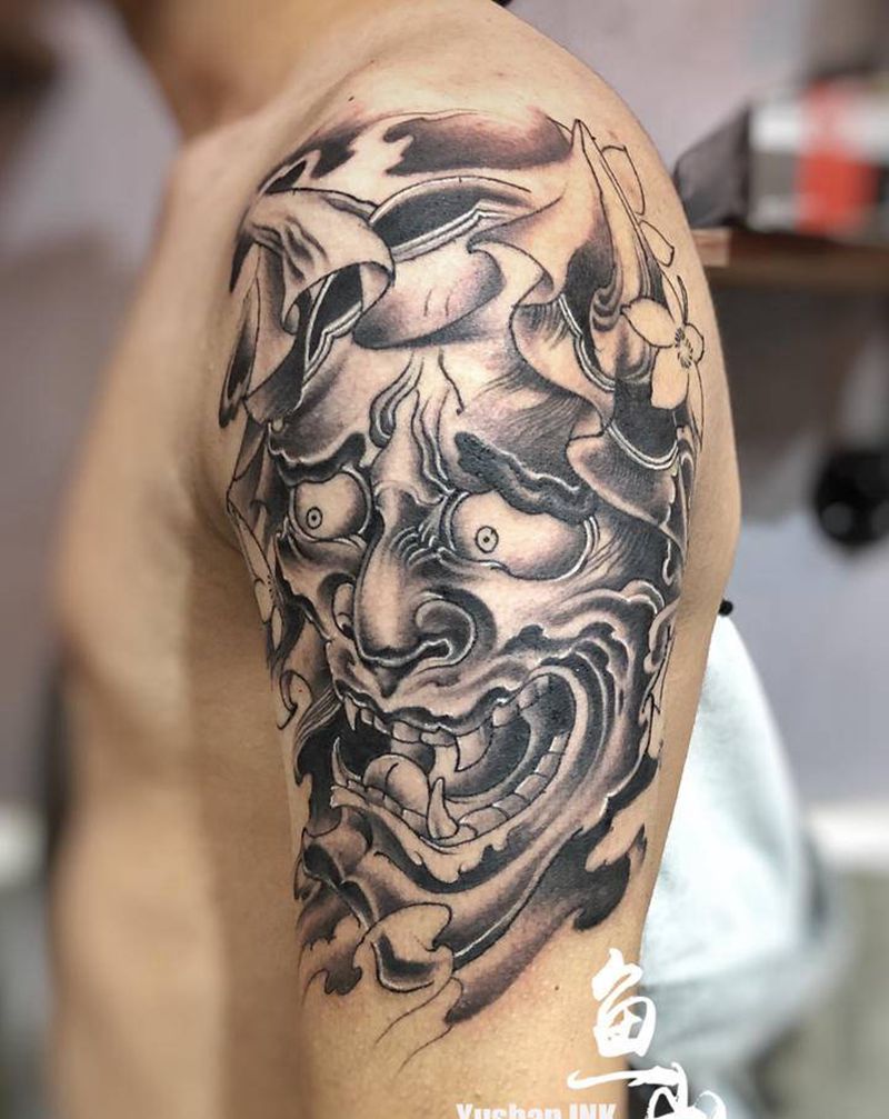 般若纹身图片_手臂纹身图案