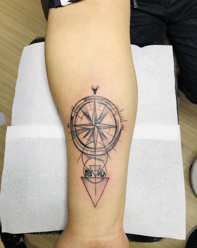 DL 小臂小清新纹身图片_手臂纹身图案