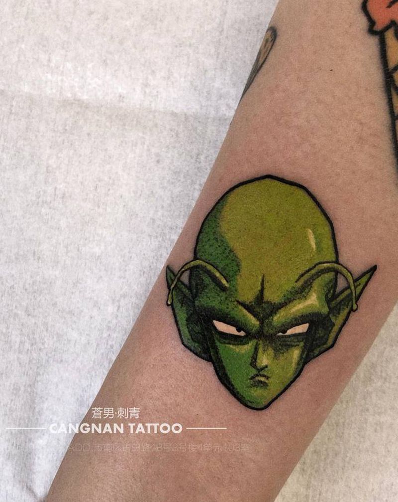 最帅的短迪纹身图片_手臂New School纹身图案