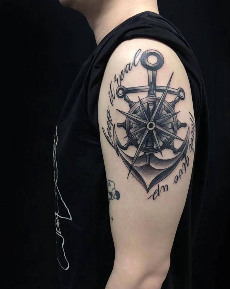 ⚓️纹身图片_手臂纹身图案