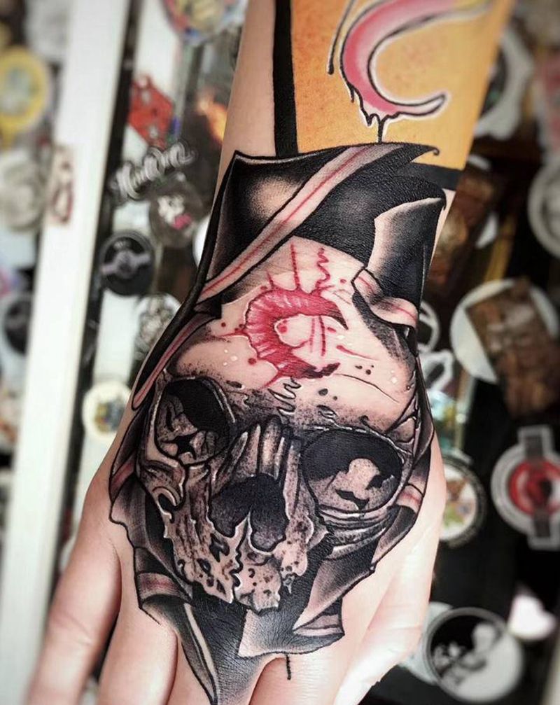 school纹身图片_手臂Old SchoolNew School纹身图案